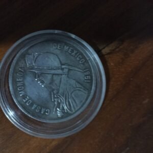 monedfa de coleccion onza troy de plata año 1951