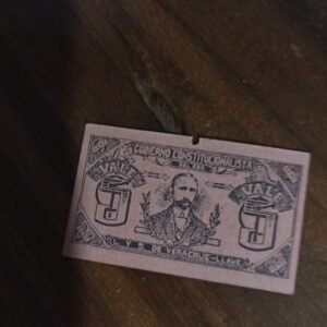 BILLETE DE COLECCION BILINBIQUE VEINTE CENTAVOS HIDALGO VERACRUZ AÑO 1915