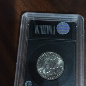 moneda de coleccion one dollar oro laminado SUSAN B. ANTONY AÑO 1981