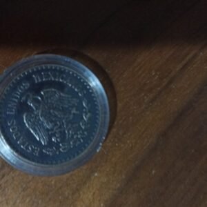MONEDA DE COLECION DE VEITE PESOS NUY ESCASA AÑO 1916