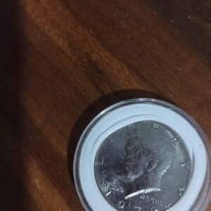 MONEDA DE COLECCION HALF DOLLAR LIBERTY AÑO 1974