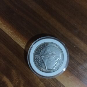 MONEDA DE COLECCION UN PESO MORELOS DE PLATA AÑO 1936