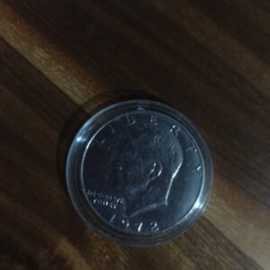 MONEDA DE COLECCION ONE DOLAR COBRE NIQUELADO EISENHOWERE AÑO 1972