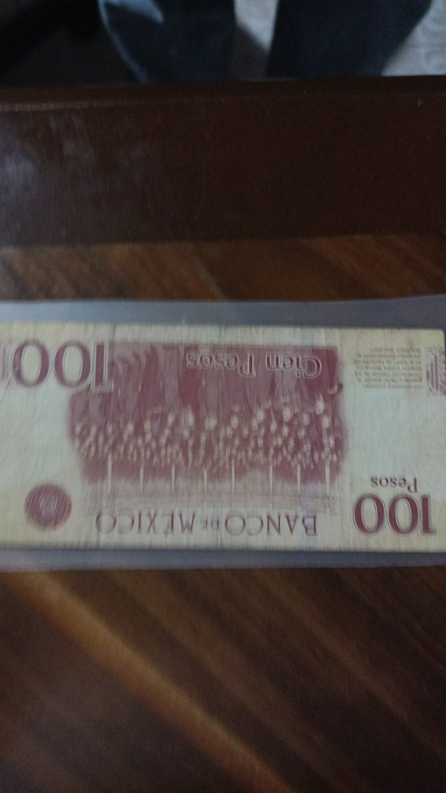BILLETE DE COLECCION CIEN PESOS CIEN AÑOS DE LA CONSTITUCION POLITICA DE MEXICO AÑO 2016