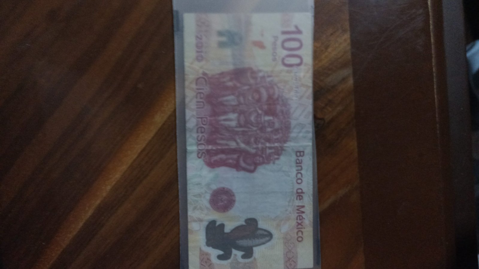 BILLETE DE COLECCION CIEN PESOS CENTENARIO DE LA REVOLUCION MEXICANA AÑO 2010 SERIE A - Image 2