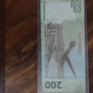 BILLETE DE COLECCION DOS CIENTOS PESOS HIDALGO Y MORELOS AÑO 2010 SERIE DOBLE AA