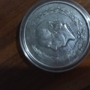 MONEDA DE COLECCION CINCO PESOS HIDALGO DE PLATA AÑO 1951