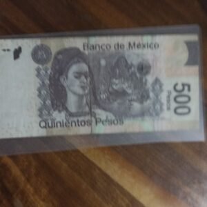 BILLETE DE COLECCION QUINIENTOS PESOS DIEGO RIVERA AÑO 2010