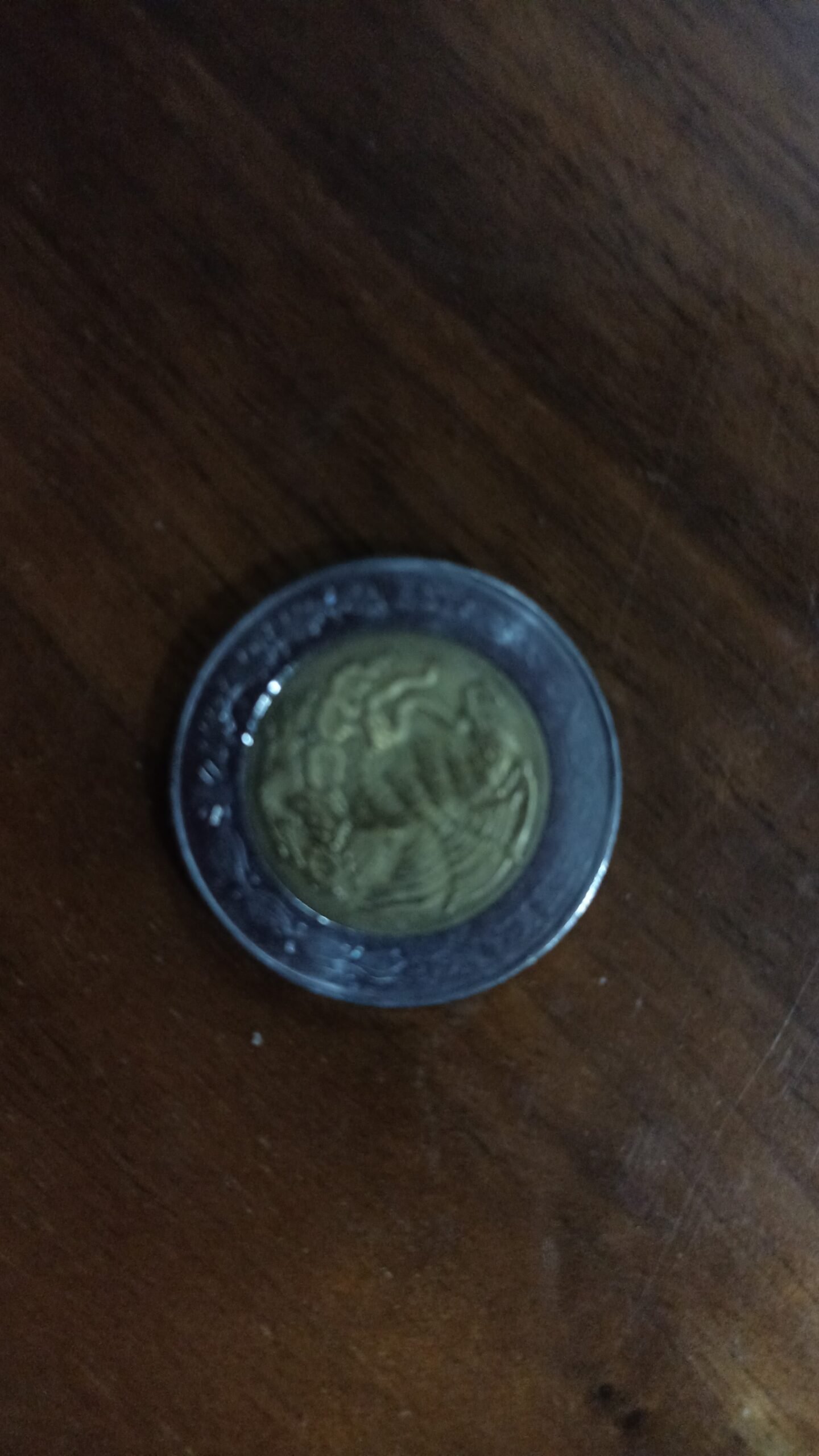 MONEDA DE COLECCION CINCO PESOS CARRANZA AÑO 2010 - Image 3