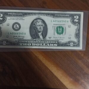BILLEE COLECCION DOS DOLAR JEFERSON AÑO 2017