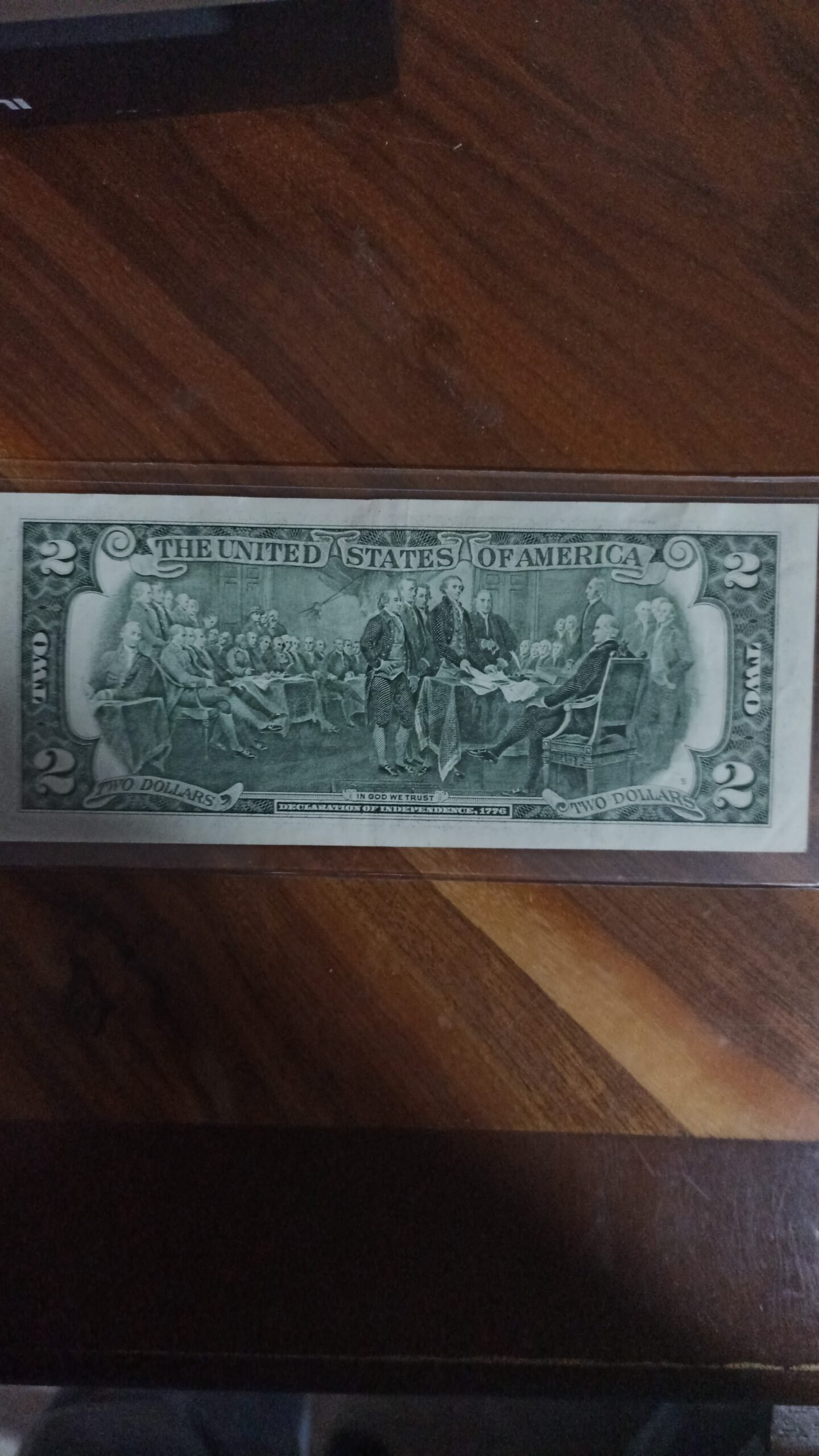 BILLETE DE COLECCION DOS DOLAR JEFERSON AÑO 2003 - Image 3