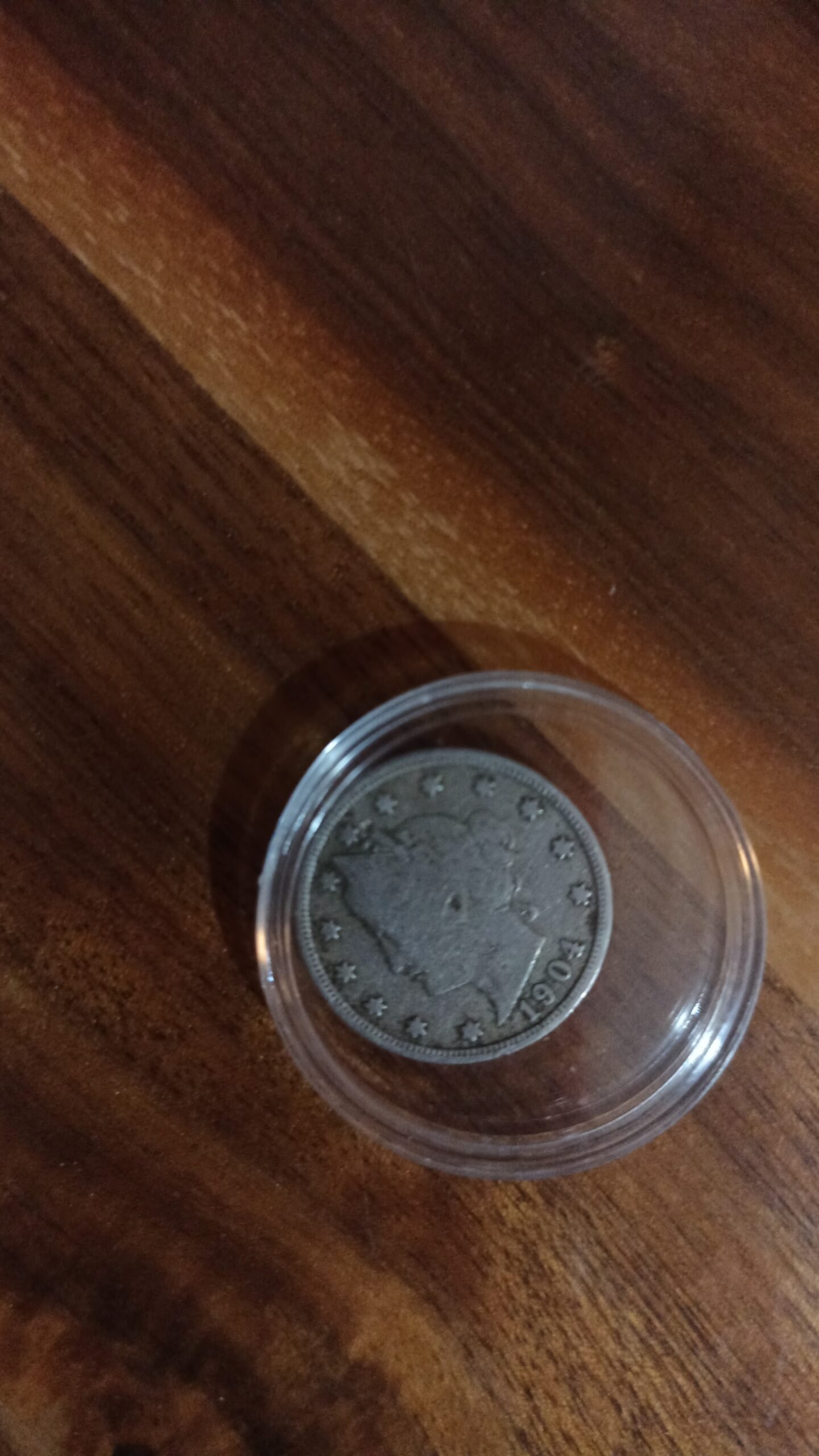MONEDA DE COLECCION UN CENTAVO DE PLATA AÑO 1904 - Image 2